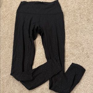 Lululemon Athletica Black Print Align Leggings